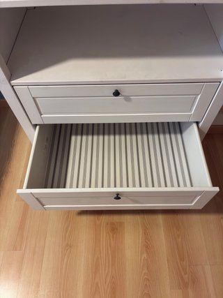Cómoda cambiador SUNDVIK blanca