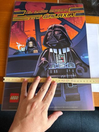 Póster Lego Star Wars Doble Cara plastificado