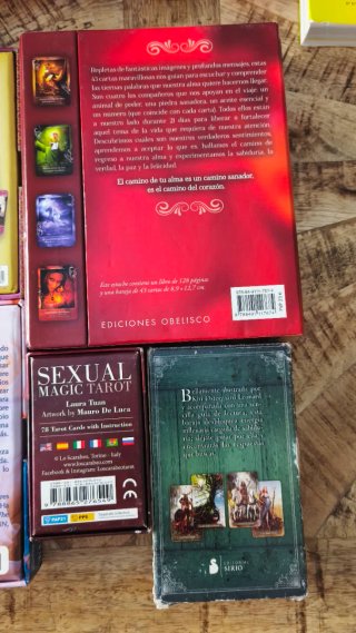Lote de 10 Mazos de Tarot y Oráculo