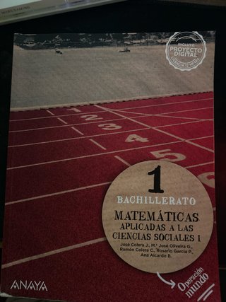 Matemáticas aplicadas a las Ciencias Sociales I...
