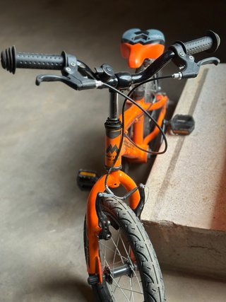 Bicicleta Monty 5-7 años Naranja