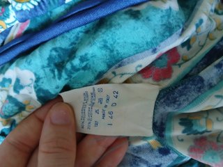 Costume intero vintage stampa floreale