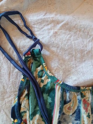 Costume intero vintage stampa floreale