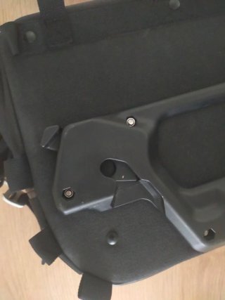 Bolsa lateral y soporte BMW R Nine T Scrambler