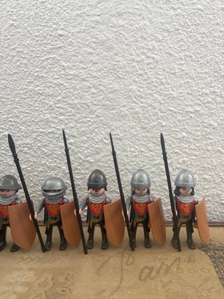 Playmobil Lanceros del Dragón (7 figuras)