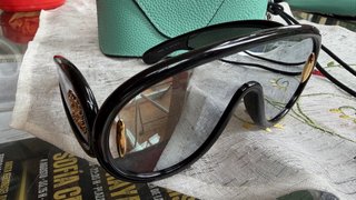 Gafas LOEWE pasta negra cristal espejo,LW40108101C