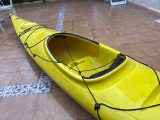 Piragua amarilla Carolina + accesorios
