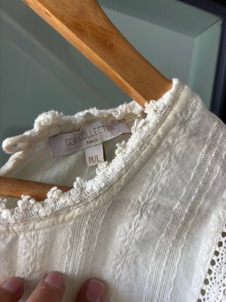 Blusa Ibicenca Blanca