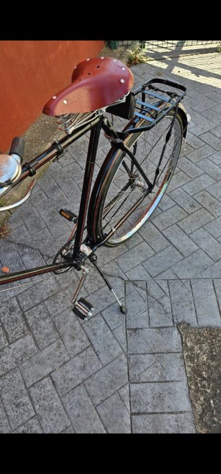 Bicicleta India Clásica Negra