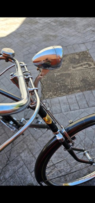 Bicicleta India Clásica Negra