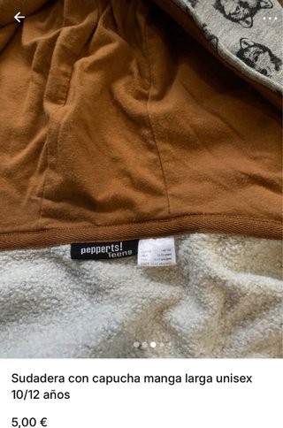 Sudadera Pepperts Teens 10/12 años