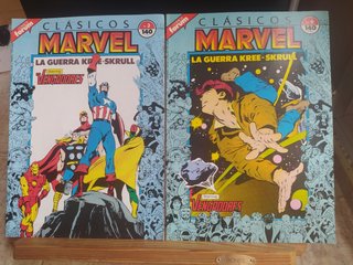 Los Vengadores La Guerra Kree Skrull Clásicos