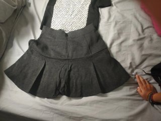 Falda pantalón gris