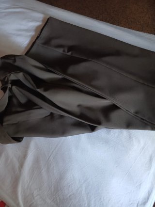 Pantalón Sinsay marrón con cinturón