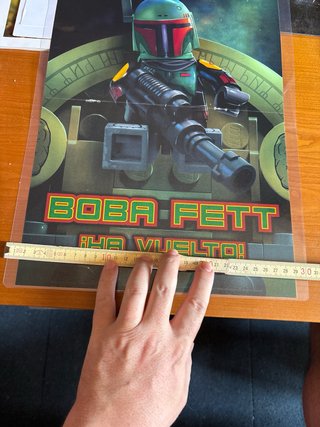 Póster Lego Star Wars Doble Cara plastificado