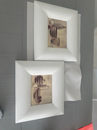 Cuadros Bodegones Madera Set 2
