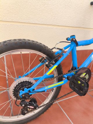 Bicicleta infantil 20 pulgadas azul