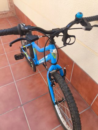 Bicicleta infantil 20 pulgadas azul