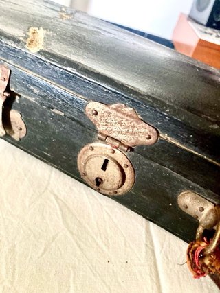 Violino antico con custodia e archetto