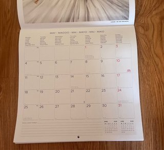 Calendario Ballet 2026