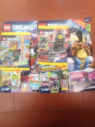 Pack revistas lego dreamzz + sobres