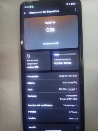 Realme C55 Negro