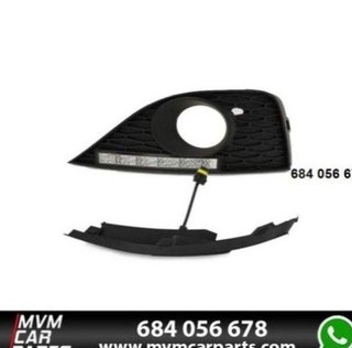 Molduras antinieblas con luz diurna para Seat Ibiz