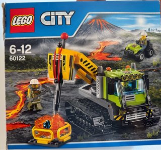 LEGO City 60122 Excavadora Volcánica