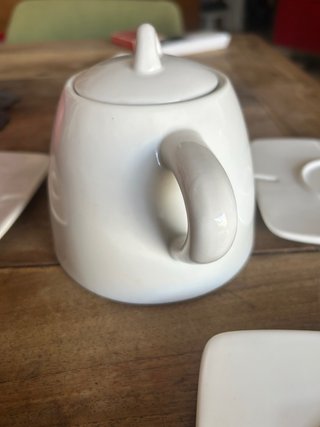 TEIERA BIALETTI TAZZE TE PORCELLANA RARE SET