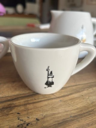 TEIERA BIALETTI TAZZE TE PORCELLANA RARE SET