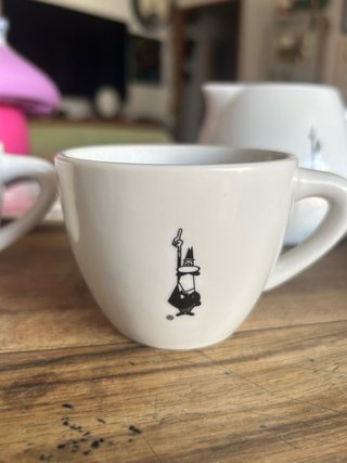 TEIERA BIALETTI TAZZE TE PORCELLANA RARE SET