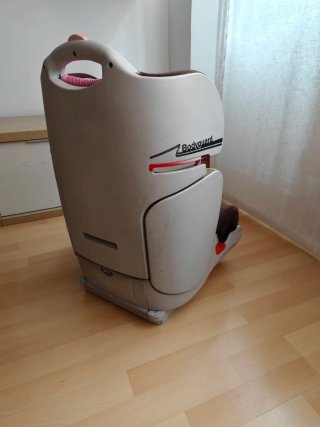 Silla de coche Hauck rosa y marrón