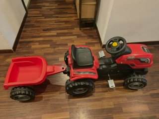 Tractor Infantil Smoby Farmer XL con Remolque