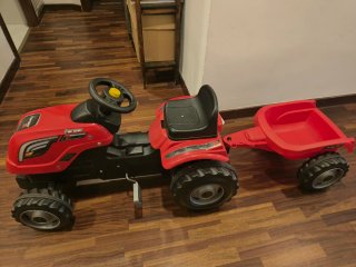 Tractor Infantil Smoby Farmer XL con Remolque