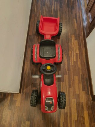 Tractor Infantil Smoby Farmer XL con Remolque