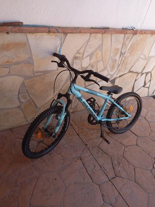 Bicicleta infantil azul