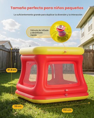 Parque de juegos inflable QPAU para niños