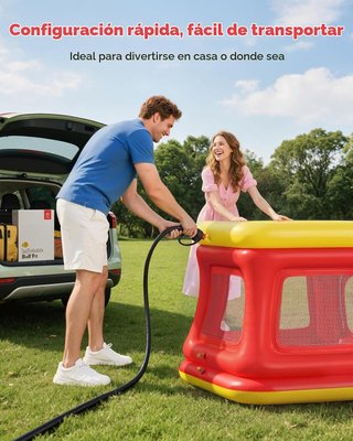 Parque de juegos inflable QPAU para niños