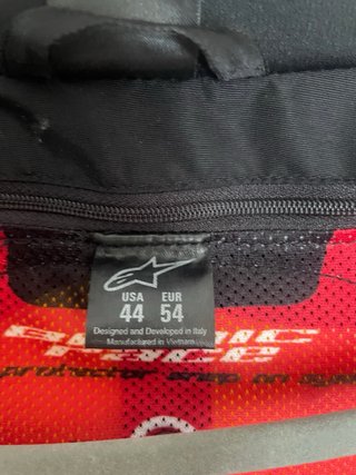 Chaqueta y pantalon Alpinestars sin uso Talla 54