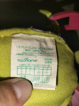 Patines Oxelo Tallas 28-30 Rosa