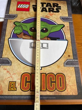 Póster Lego Star Wars El Chico Plastificado