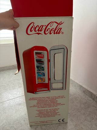 Nevera Coca-Cola Vintage Expendedora. Funciona