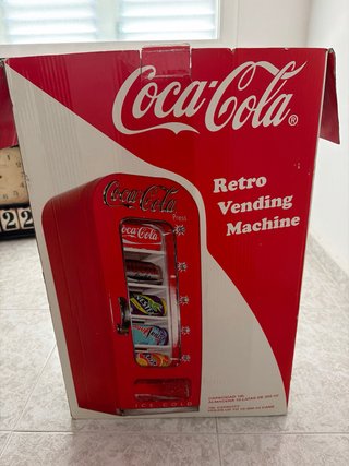 Nevera Coca-Cola Vintage Expendedora. Funciona