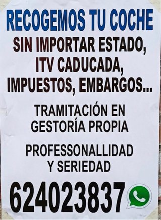 Recogemos tu coche