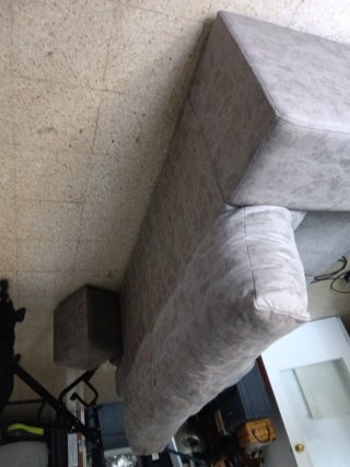 Sofá de 3 plazas gris
