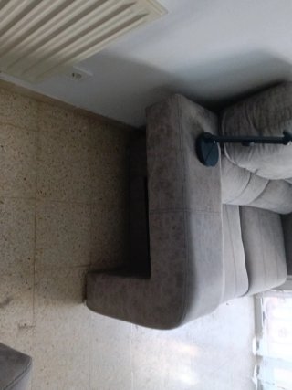 Sofá de 3 plazas gris