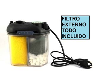 Filtro acuario externo exterior pecera canister