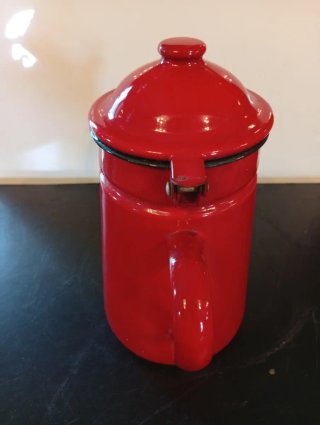 Tetera Roja Esmaltada