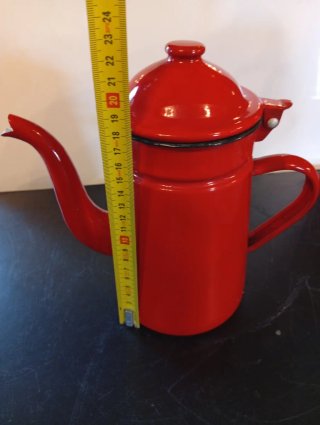 Tetera Roja Esmaltada