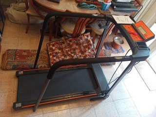 Cinta de andar plegable